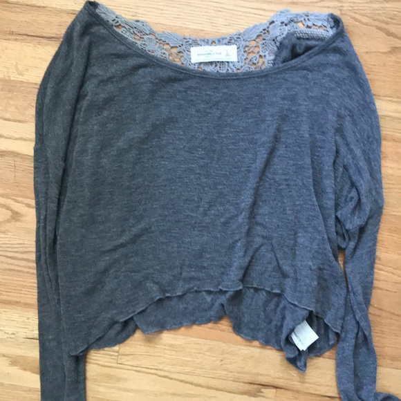 A&F Cropped Sweater - Picture 2 of 2